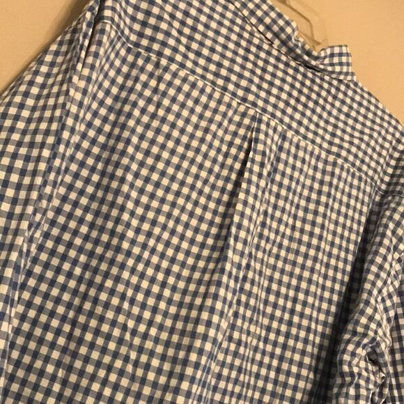 Tommy Hilfiger Blue Check Button Down - Size XL - Picture 7 of 7
